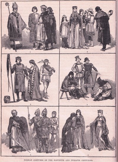 Norman costumes of eleventh and twelfth centuries by Henry Marriott Paget